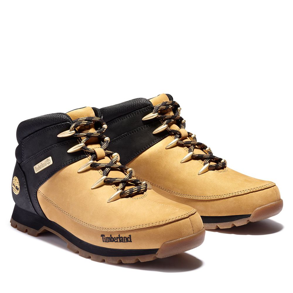 Botas de Caminhada Masculino - Timberland Euro Sprint - RJCUH0564 - Marrom/Pretas